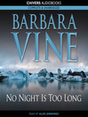 No Night is too Long (MP3)